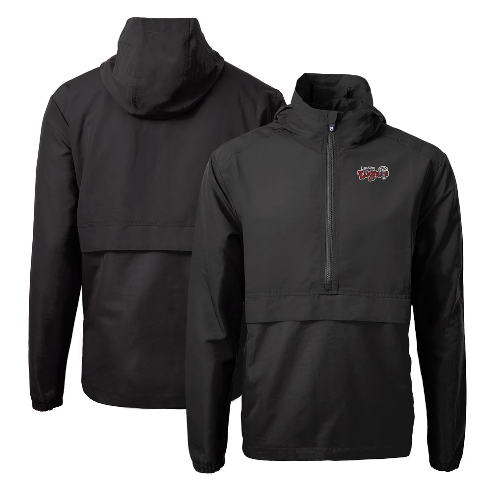 Men's Cutter & Buck Lansing Lugnuts Charter Eco Recycled Half-Zip Anorak Jacket