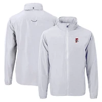 Men's Cutter & Buck Fresno Grizzlies Charter Eco Recycled Full-Zip Jacket