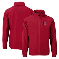Men's Cutter & Buck Cardinal Nashville Sounds Charter Eco Recycled Full-Zip Jacket