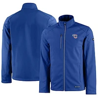 Men's Cutter & Buck Iowa Cubs Evoke Eco Softshell Recycled Full-Zip Jacket