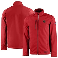Men's Cutter & Buck Sacramento River Cats Evoke Eco Softshell Recycled Full-Zip Jacket