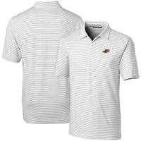 Men's Cutter & Buck Akron RubberDucks Forge Pencil Stripe Stretch DryTec Polo