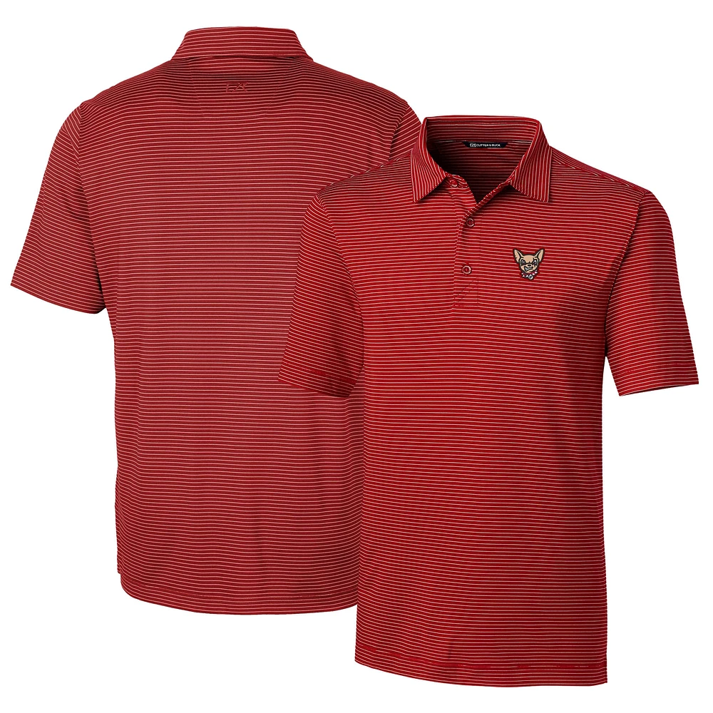 Men's Cutter & Buck El Paso Chihuahuas Forge Pencil Stripe Stretch DryTec Polo