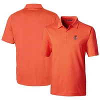 Men's Cutter & Buck Fresno Grizzlies Forge Pencil Stripe Stretch DryTec Polo