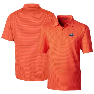 Men's Cutter & Buck West Michigan Whitecaps Forge Pencil Stripe Stretch DryTec Polo