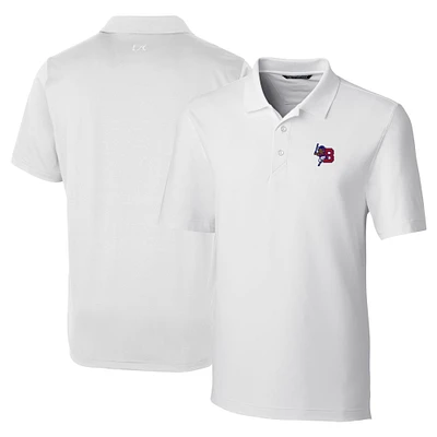 Men's Cutter & Buck  White Buffalo Bisons DryTec Forge Stretch Polo