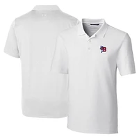 Men's Cutter & Buck  White Buffalo Bisons DryTec Forge Stretch Polo