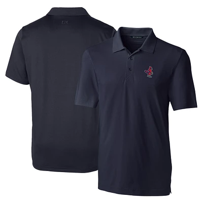 Men's Cutter & Buck  Navy Memphis Redbirds DryTec Forge Stretch Polo