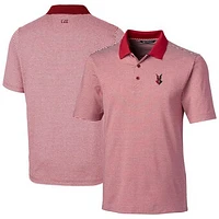 Men's Cutter & Buck Indianapolis Indians Forge Tonal Stripe Stretch Polo