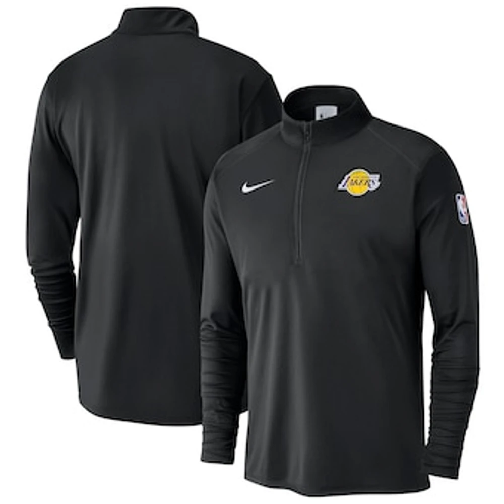 Men's Nike Los Angeles Lakers 2024/25 Courtside Performance Half-Zip Top