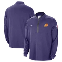 Men's Nike Phoenix Suns 2024/25 Courtside Performance Half-Zip Top