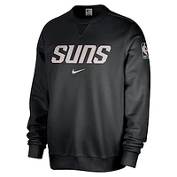 Men's Nike Black Phoenix Suns Courtside Standard Issue Performance Pullover Sweatshirt