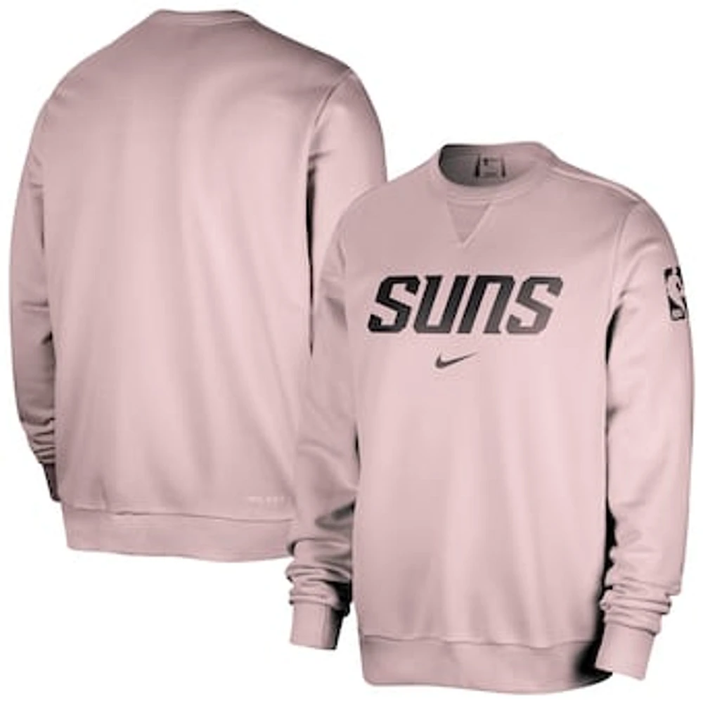 Men's Nike Phoenix Suns Courtside Standard Issue Performance Pullover Sweatshirt