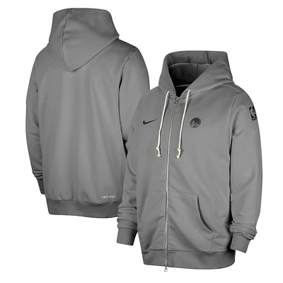 Men's Nike Golden State Warriors Authentic Standard Issue Full-Zip Hoodie Jacket