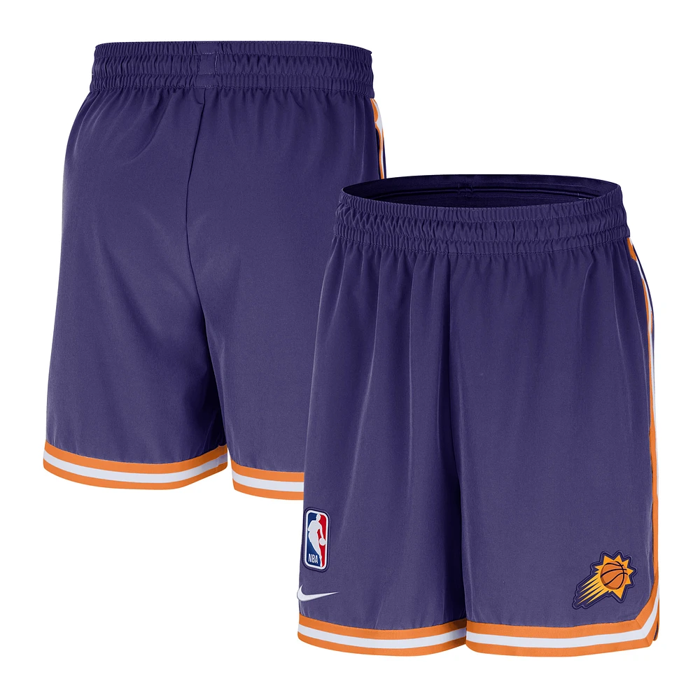 Men's Nike Purple Phoenix Suns Authentic Pre-Game Woven Performance Shorts