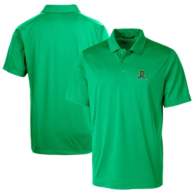 Men's Cutter & Buck Kelly Green Dayton Dragons Prospect Textured Stretch Polo