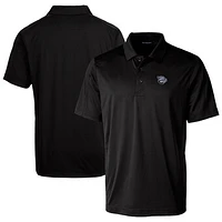 Men's Cutter & Buck Black Lehigh Valley IronPigs Prospect Textured Stretch Polo
