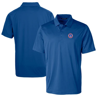 Men's Cutter & Buck Blue South Bend Cubs Prospect Textured Stretch Polo