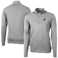 Men's Cutter & Buck Reno Aces Virtue Eco Pique Recycled Quarter-Zip Pullover Top
