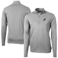 Men's Cutter & Buck Reno Aces Virtue Eco Pique Recycled Quarter-Zip Pullover Top