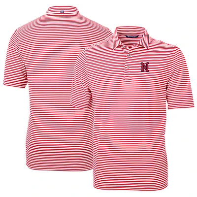Men's Cutter & Buck Nashville Sounds DryTec Virtue Eco Pique Stripe Recycled Polo