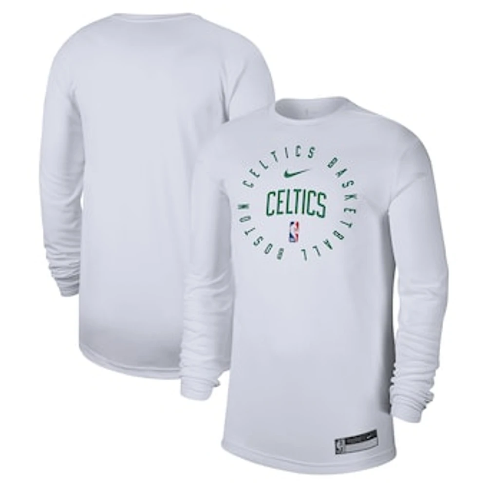 Men's Nike Boston Celtics 2024/25 Legend On-Court Practice Long Sleeve T-Shirt