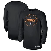 Men's Nike Black Phoenix Suns 2024/25 Legend On-Court Practice Long Sleeve T-Shirt