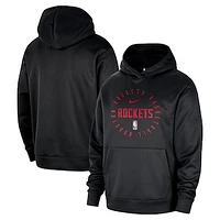 Men's Nike Houston Rockets 2024/25 Spotlight On-Court Practice Performance Pullover Hoodie