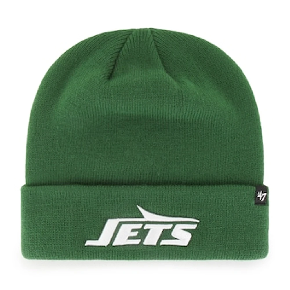 Men's '47 Green New York Jets Primary Cuffed Knit Hat