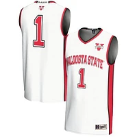 Unisex GameDay Greats #1 White Valdosta State Blazers Lightweight Basketball Jersey
