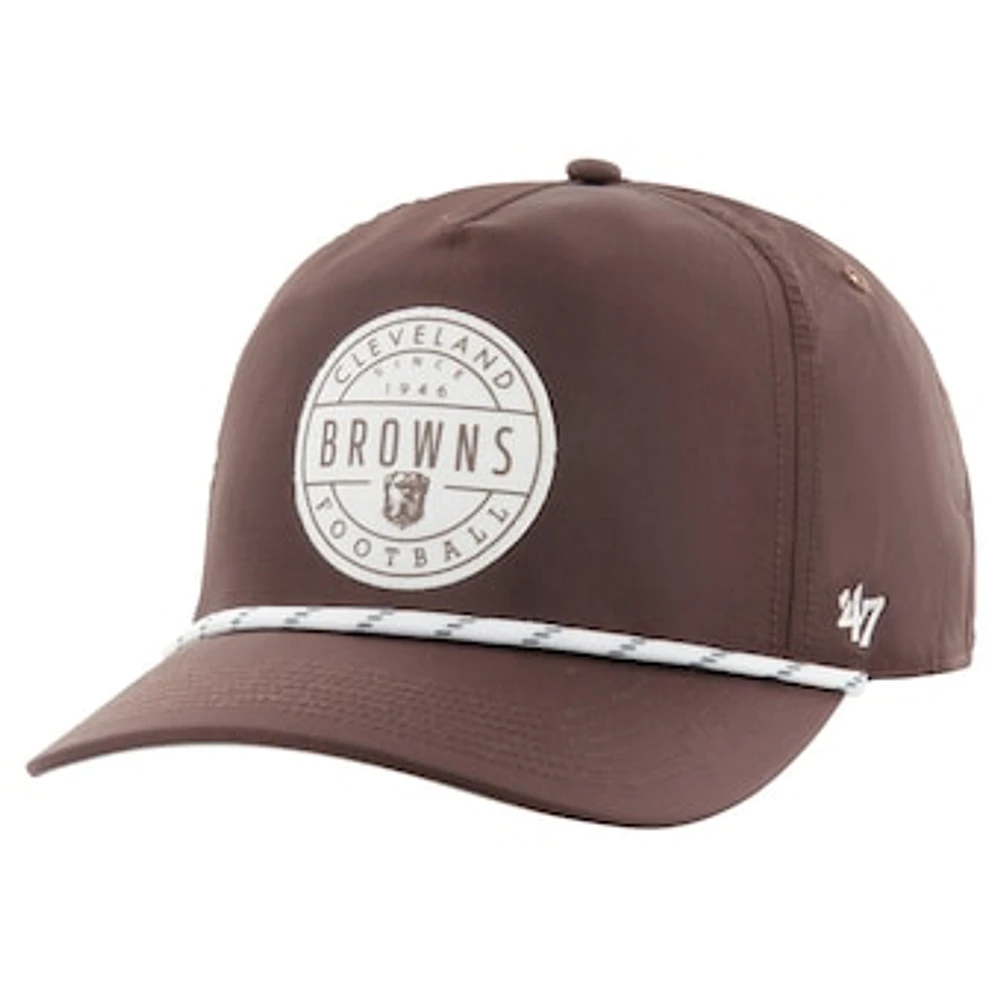 Men's '47  Brown Cleveland Browns Suburbia Hitch Adjustable Hat