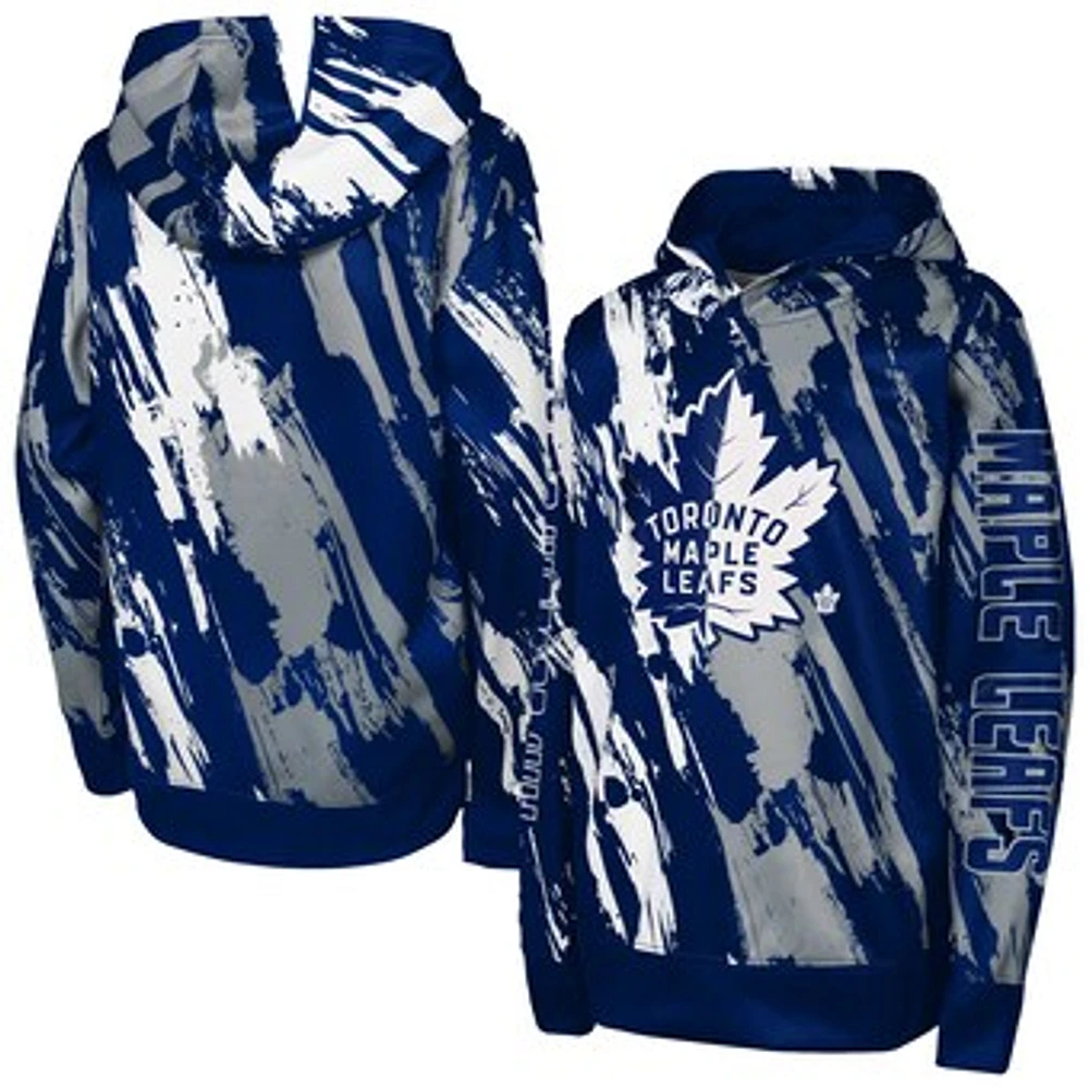 Preschool Blue Toronto Maple Leafs Master Snipe Pullover Hoodie