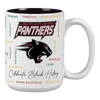 Clark Atlanta University Panthers 15oz. Black History Month Mug