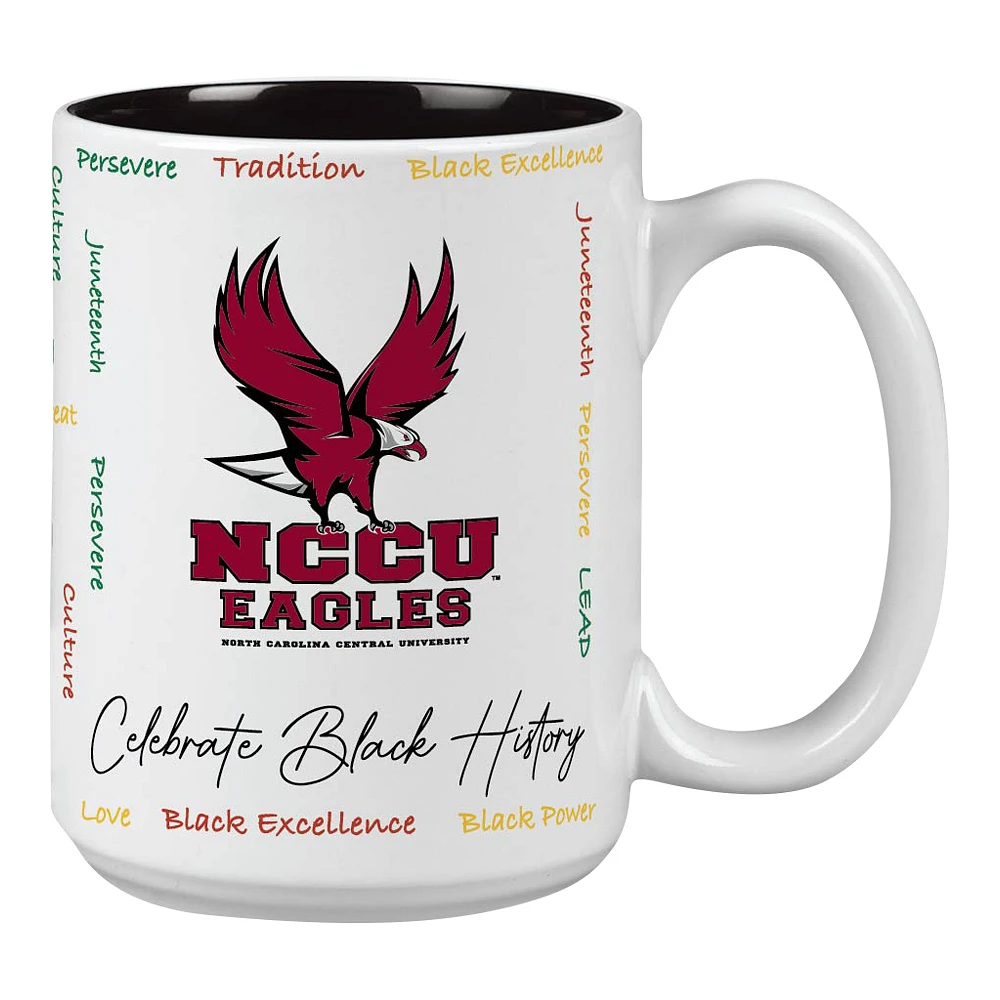 North Carolina Central Eagles 15oz. Black History Month Mug