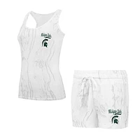 Women's Concepts Sport Michigan State Spartans Quartz Tank Top & Shorts Set