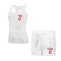 Women's Concepts Sport Ohio State Buckeyes Quartz Tank Top & Shorts Set