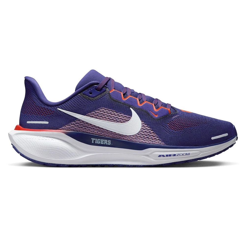 Unisex Nike Purple Clemson Tigers Zoom Pegasus 41 Running Shoes