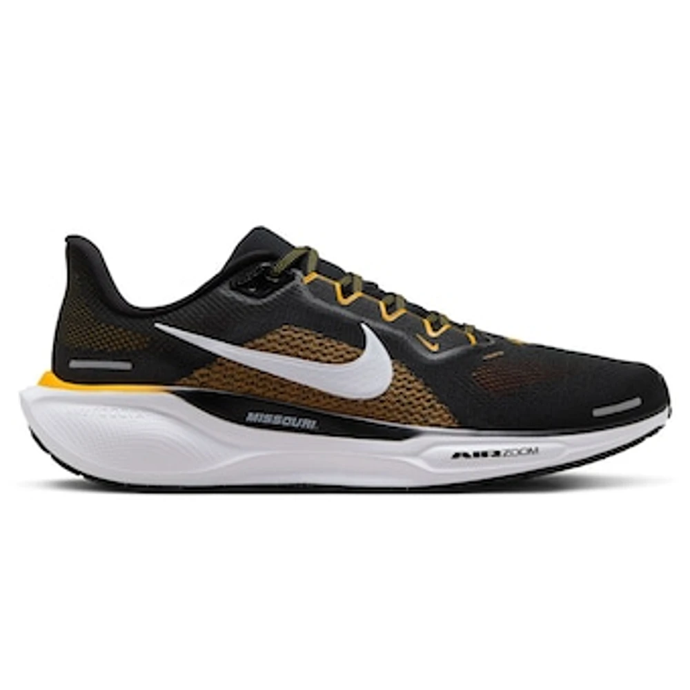 Unisex Nike Black Missouri Tigers Zoom Pegasus 41 Running Shoes