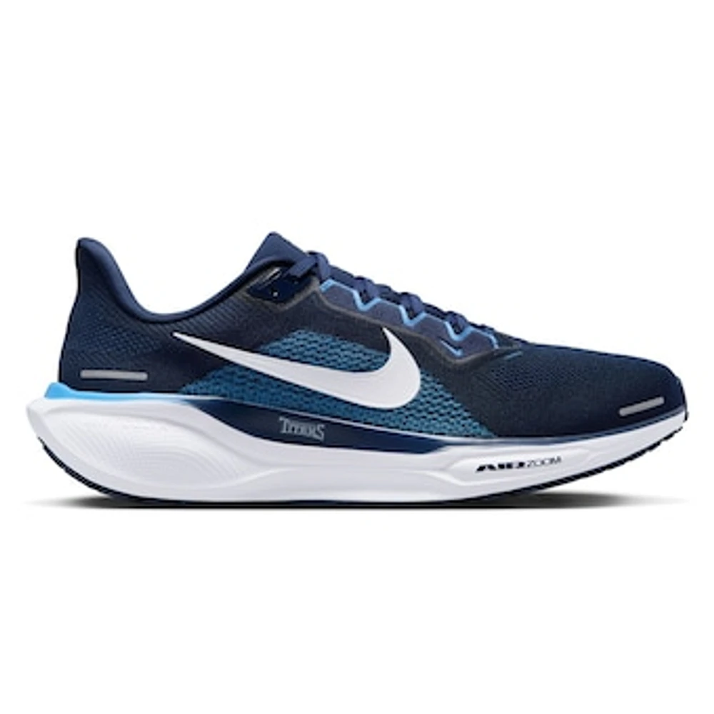 Unisex Nike Navy Tennessee Titans Zoom Pegasus 41 Running Shoes