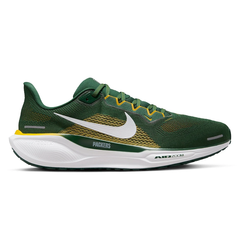 Unisex Nike Green Bay Packers Zoom Pegasus 41 Running Shoes