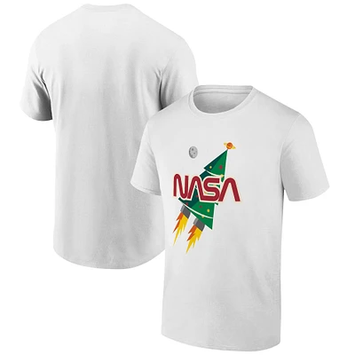 Men's Ripple Junction White NASA Space Shuttle Holiday Graphic T-Shirt