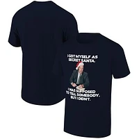 Men's Ripple Junction Navy The Office Secret Santa Kevin Holiday Graphic T-Shirt