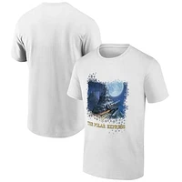 Men's Ripple Junction White The Polar Express  Holiday Graphic T-Shirt