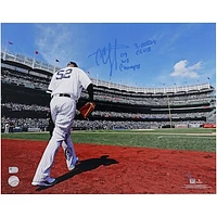 CC Sabathia New York Yankees Autographed 16" x 20" Yankee Stadium Photograph with "09 WS Champs" & "3,000 K Club" Inscriptions - Limited Edition #1/1 - Signed in Blue Ink