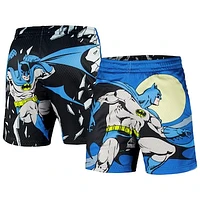 Men's Black Batman Big Print Mesh Shorts