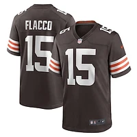 Men's Nike Joe Flacco Brown Cleveland Browns Game Player Jersey