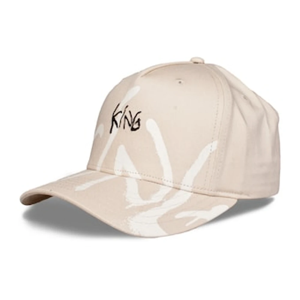 Men's King Apparel Tan Deranged Curved Peak Adjustable Hat