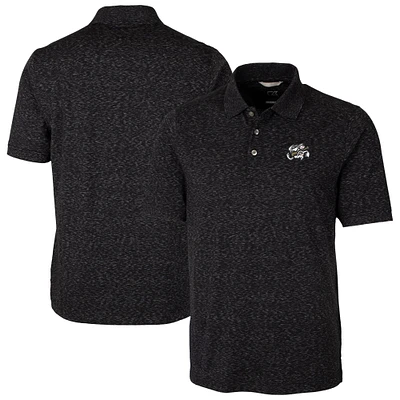 Men's Cutter & Buck Omaha Storm Chasers Big Tall DryTec Advantage Tri-Blend Space Dye Polo