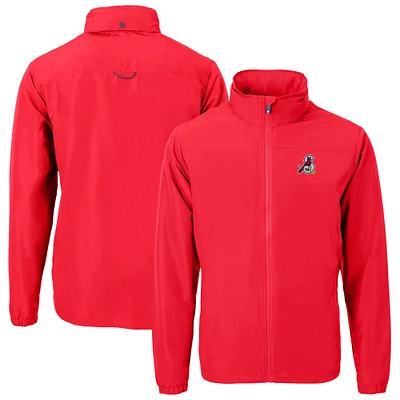 Men's Cutter & Buck Springfield Cardinals Big Tall Charter Eco Knit Recycled Full-Zip Jacket
