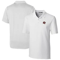 Men's Cutter & Buck  White Sacramento River Cats Big Tall DryTec Forge Stretch Polo